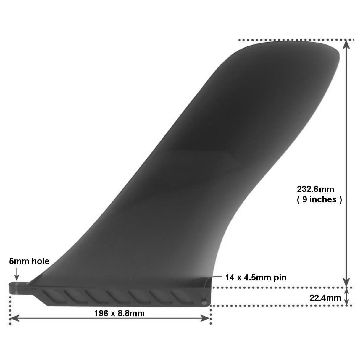 US box 9" Wide Fin 2